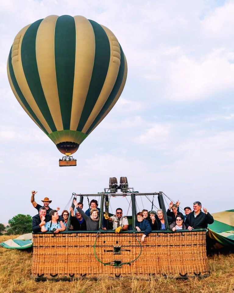 What to Expect on a Hot Air Balloon Safari?